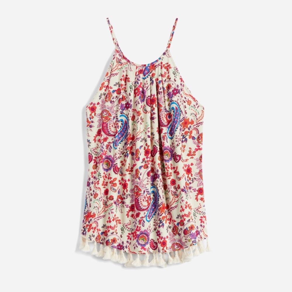19 Cooper Fringe Halter Top